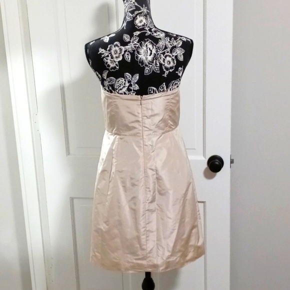 🆕️ 🥂J. Crew🥂 - Champagne Strapless Silk Cocktail Dress - Picture 2 of 13